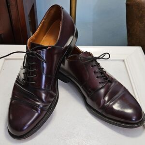 Cole Haan Men's Deep Burgundy Oxford Shoes Size 10D